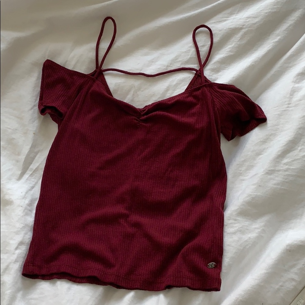 AE Super Soft Off the Shoulder Crop Top